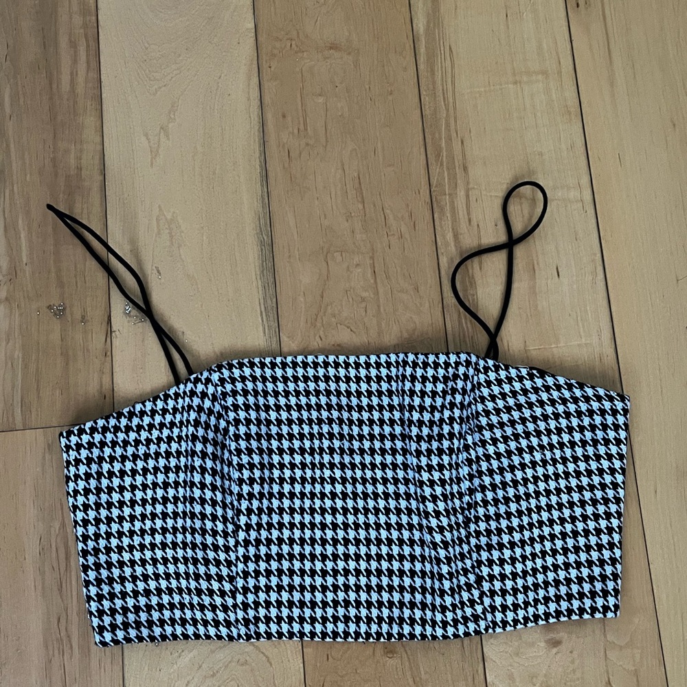 Houndstooth Top (L) from Saboskirt